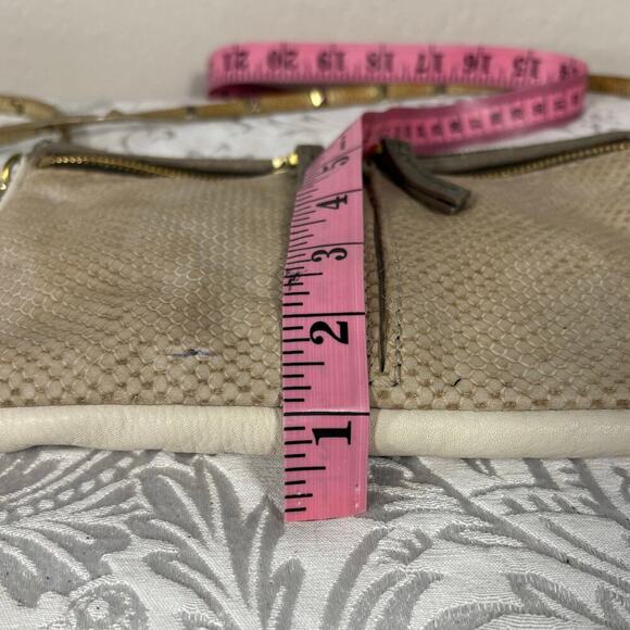 VTG FOSSIL Women’s Leather Crossbody Bag Purse Small Normcore Capsule Wardrobe - Picture 10 of 11